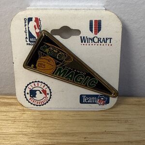 Vintage Orlando Magic Lapel Collector Pin Wincraft Pennant New
